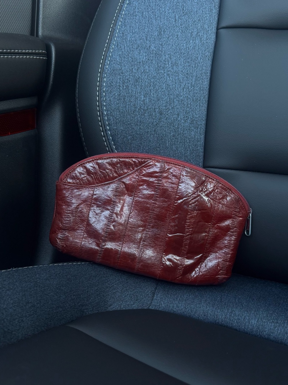 Pouch in Deep Red